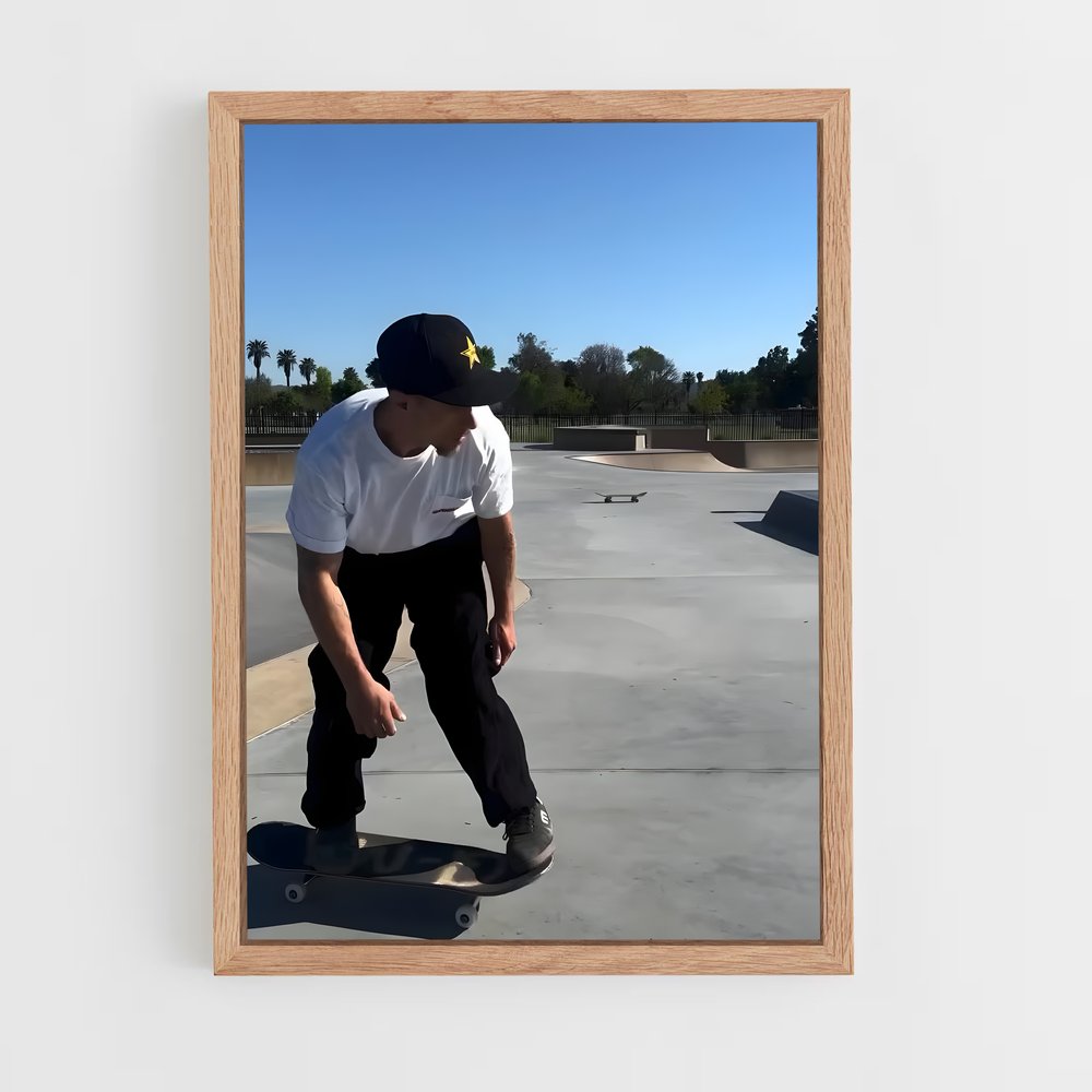 Poster Trickster de Chris Joslin – affiche Skateboard (vue 4)